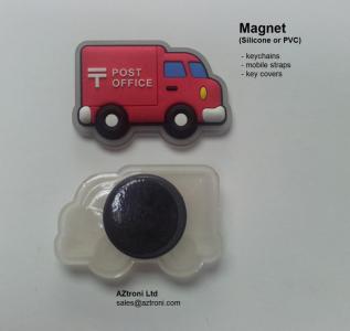 Silicone/ PVC magnet (keychain/ mobile strap etc.)